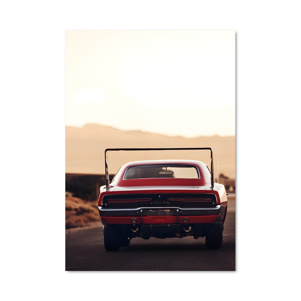 Poster Charger de daytona car